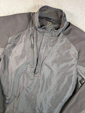 Zero Restriction 1/4 Zip Mens XL Black Golf Pullover Jacket